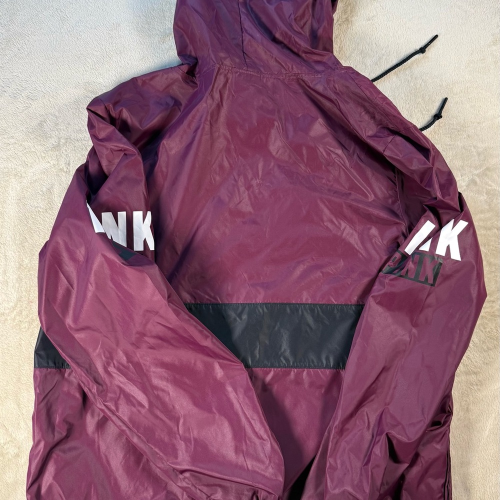 PINK Victoria's Secret Maroon Jacket XS - Picture 11 of 12